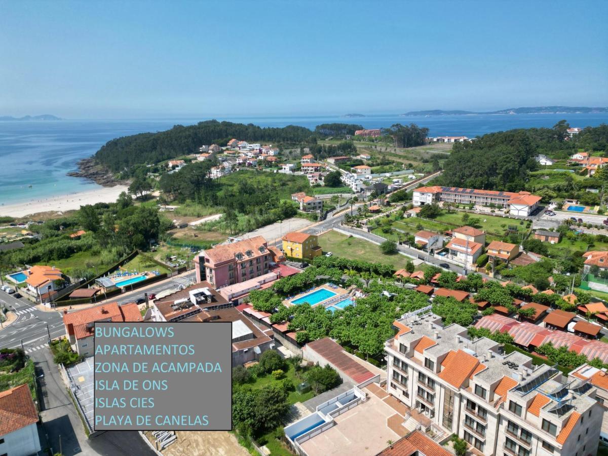Apartamentos Playa Canelas Sanxenxo Eksteriør bilde