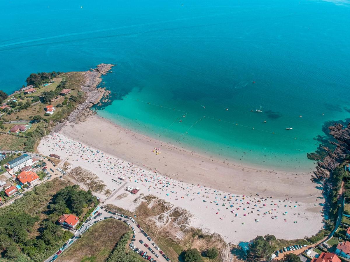 Apartamentos Playa Canelas Sanxenxo Eksteriør bilde